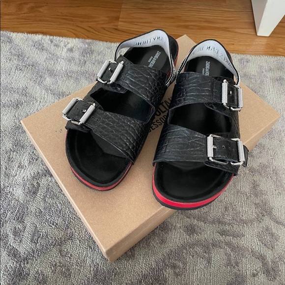 Zadig & Voltaire Girls Can Do Anything Sandals - Picture 2 of 10